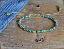 Load image into Gallery viewer, Picasso Seed Bead Bracelet- Adjustable Yoga Bracelet- The Bead Farm