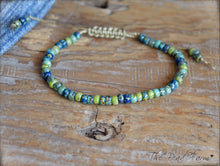 Load image into Gallery viewer, Picasso Seed Bead Bracelet- Adjustable Yoga Bracelet- The Bead Farm