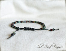 Load image into Gallery viewer, Picasso Seed Bead Bracelet- Adjustable Yoga Bracelet- The Bead Farm