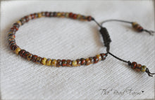 Load image into Gallery viewer, Picasso Seed Bead Bracelet- Adjustable Yoga Bracelet- The Bead Farm