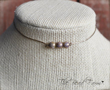 Load image into Gallery viewer, Boho Hippie Choker Necklace - String Choker with Czech Beads - The Bead Farm