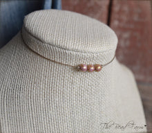 Load image into Gallery viewer, Boho Hippie Choker Necklace - String Choker with Czech Beads - The Bead Farm