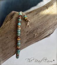 Load image into Gallery viewer, Picasso Seed Bead Bracelet- Adjustable Yoga Bracelet- The Bead Farm