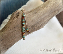 Load image into Gallery viewer, Picasso Seed Bead Bracelet- Adjustable Yoga Bracelet- The Bead Farm