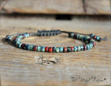 Load image into Gallery viewer, Picasso Seed Bead Bracelet- Adjustable Yoga Bracelet- The Bead Farm