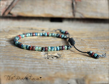 Load image into Gallery viewer, Picasso Seed Bead Bracelet- Adjustable Yoga Bracelet- The Bead Farm