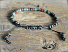 Load image into Gallery viewer, Picasso Seed Bead Bracelet- Adjustable Yoga Bracelet- The Bead Farm