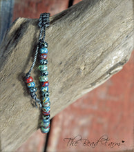 Load image into Gallery viewer, Picasso Seed Bead Bracelet- Adjustable Yoga Bracelet- The Bead Farm