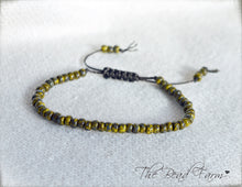 Load image into Gallery viewer, Picasso Seed Bead Bracelet- Adjustable Yoga Bracelet- The Bead Farm