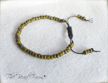 Load image into Gallery viewer, Picasso Seed Bead Bracelet- Adjustable Yoga Bracelet- The Bead Farm
