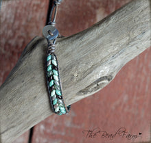 Load image into Gallery viewer, Women’s Leather Wrap Bracelet – Superduo Wraps – The Bead Farm