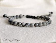 Load image into Gallery viewer, Jasper Gemstone Bracelet - Adjustable Yoga Bracelet- The Bead Farm