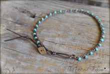 Load image into Gallery viewer, Boho Style Crocheted Bead Anklet