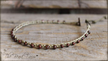 Load image into Gallery viewer, Hand Crocheted Bead Anklet - Anklets with Seed Beads - The Bead Farm