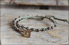 Load image into Gallery viewer, Hand Crocheted Bead Anklet - Boho Style - The Bead Farm