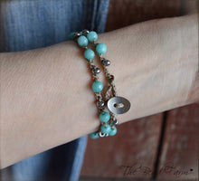 Load image into Gallery viewer, Crocheted Bead Wrap Bracelet - Crocheted Bead Chokers - The Bead Farm