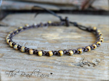 Load image into Gallery viewer, Hand Crocheted Boho Anklet - Anklets with Seed Beads- The Bead Farm