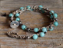 Load image into Gallery viewer, Crocheted Bead Wrap Bracelet - Crocheted Bead Chokers - The Bead Farm