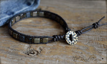 Load image into Gallery viewer, Men's Tile Bracelet - Men's Jewelry - The Bead Farm