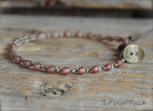 Load image into Gallery viewer, Crocheted Bead Anklet - Beaded Crochet Jewelry - The Bead Farm