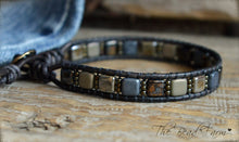 Load image into Gallery viewer, Men's Tile Bracelet - Men's Jewelry - The Bead Farm