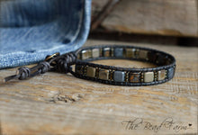 Load image into Gallery viewer, Men's Tile Bracelet - Men's Jewelry - The Bead Farm