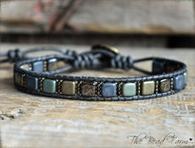 Load image into Gallery viewer, Men's Tile Bracelet - Men's Jewelry - The Bead Farm