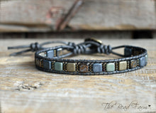 Load image into Gallery viewer, Men's Tile Bracelet - Men's Jewelry - The Bead Farm