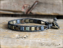 Load image into Gallery viewer, Men's Tile Bracelet - Men's Jewelry - The Bead Farm