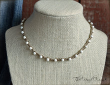 Load image into Gallery viewer, Hand Crocheted Boho Style Choker Necklace / Wrap Bracelet - The Bead Farm