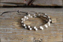 Load image into Gallery viewer, Hand Crocheted Boho Style Choker Necklace / Wrap Bracelet - The Bead Farm