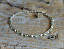 Load image into Gallery viewer, Crocheted Bead Anklet - Dainty Anklets - The Bead Farm