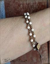 Load image into Gallery viewer, Hand Crocheted Boho Style Choker Necklace / Wrap Bracelet - The Bead Farm