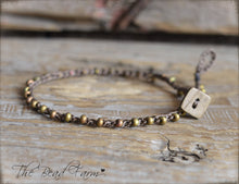 Load image into Gallery viewer, Dainty Hand Crocheted Bead Anklet for Women - The Bead Farm