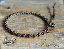 Load image into Gallery viewer, Boho Style Crocheted Anklet - Anklets with Seed Beads - The Bead Farm