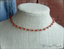 Load image into Gallery viewer, Crocheted Bead Bracelet - Crocheted Bead Necklace -The Bead Farm