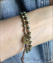 Load image into Gallery viewer, Boho Style Crocheted Wrap Bracelet / Choker Necklace - The Bead Farm
