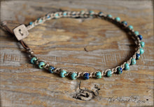 Load image into Gallery viewer, Boho Style Hand Crocheted Anklet with Beads - The Bead Farm