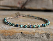 Load image into Gallery viewer, Boho Style Hand Crocheted Anklet with Beads - The Bead Farm