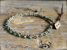 Load image into Gallery viewer, Handmade Crocheted Bead Anklet - Beach Anklet - The Bead Farm