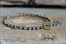 Load image into Gallery viewer, Dainty Boho Style Hand Crocheted Bead Anklet - The Bead Farm