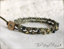 Load image into Gallery viewer, Versatile Crocheted Choker Necklace / Wrap Bracelet - The Bead Farm