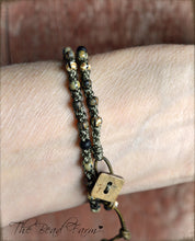 Load image into Gallery viewer, Versatile Crocheted Choker Necklace / Wrap Bracelet - The Bead Farm