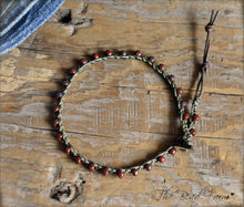 Load image into Gallery viewer, Boho Style Crocheted Anklet - Anklets with Seed Beads - The Bead Farm
