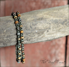 Load image into Gallery viewer, Versatile Crocheted Choker Necklace / Double Wrap Bracelet