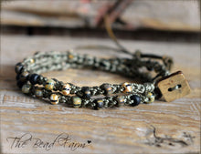 Load image into Gallery viewer, Versatile Crocheted Choker Necklace / Wrap Bracelet - The Bead Farm