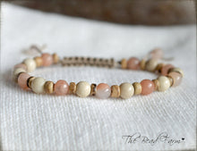 Load image into Gallery viewer, Gemstone Bracelet for Women - Adjustable Yoga Bracelets - The Bead Farm