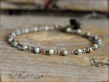 Load image into Gallery viewer, Crocheted Bead Boho Anklet