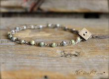 Load image into Gallery viewer, Crocheted Bead Boho Anklet