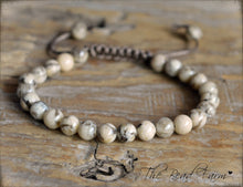Load image into Gallery viewer, Gemstone Bracelet- Adjustable Yoga Bracelet- The Bead Farm